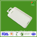 Wholesale eco-friendly biodegradable sugarcane fiber phone case packaging tray with bagasse pulp